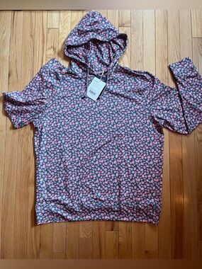 Rhoback hoodie azalea large